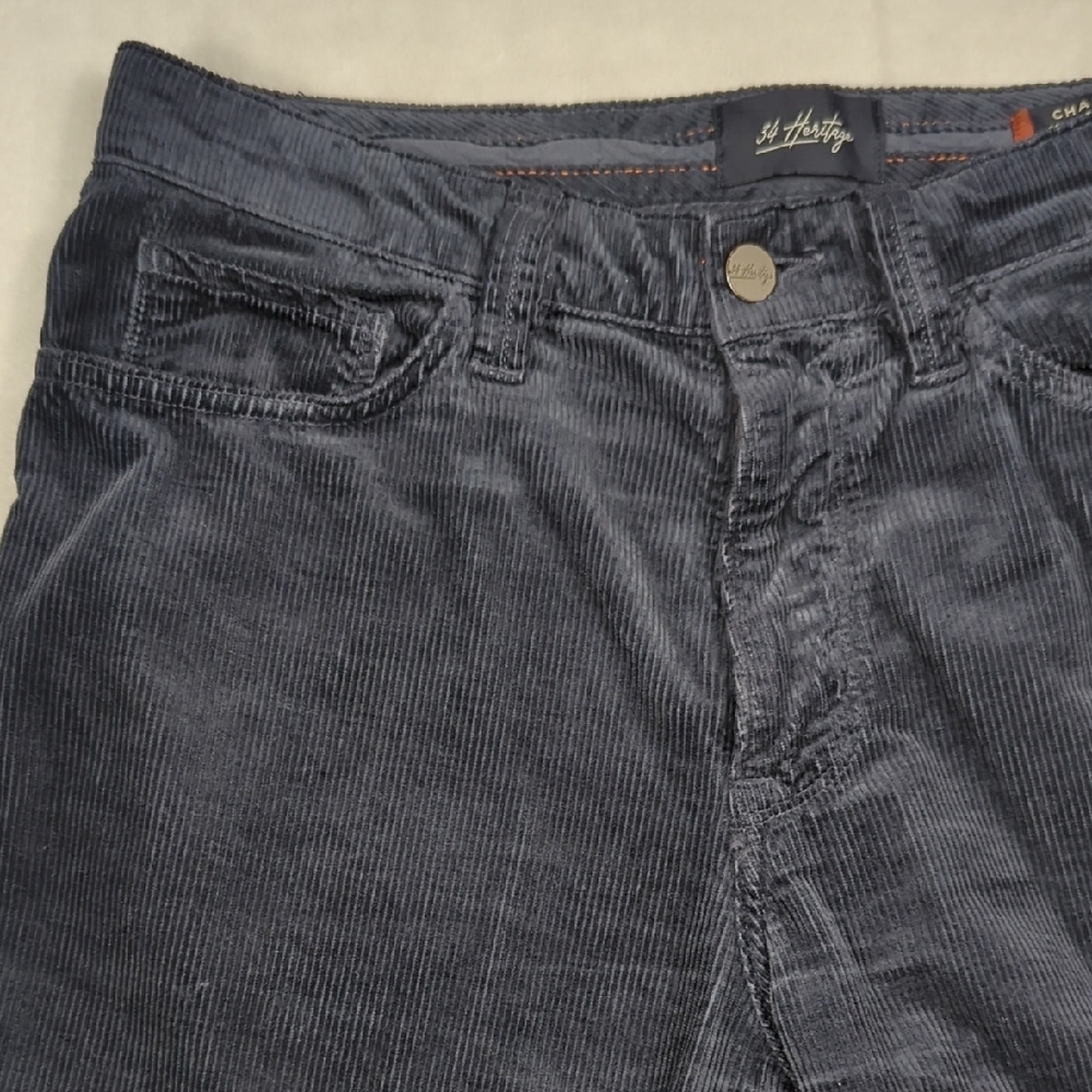 34 Heritage Charisma Comfort Rise Classic Mens Corduroy Pants‎ Size 33 Blue